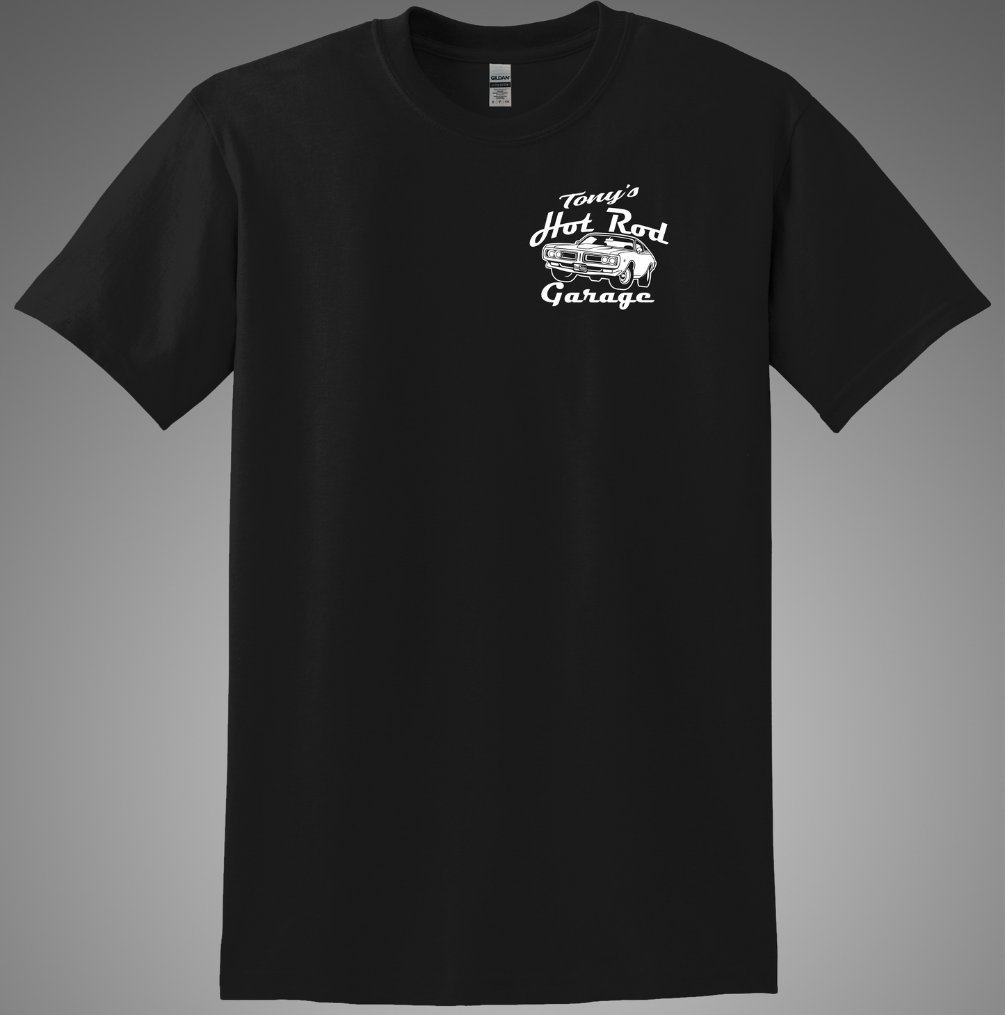 Tony's Hot Rod Garage Short Sleeve T-Shirt Drag Racing, One Ball
